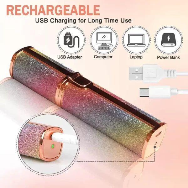 2 in 1 Portable Facial Body Hair Removal