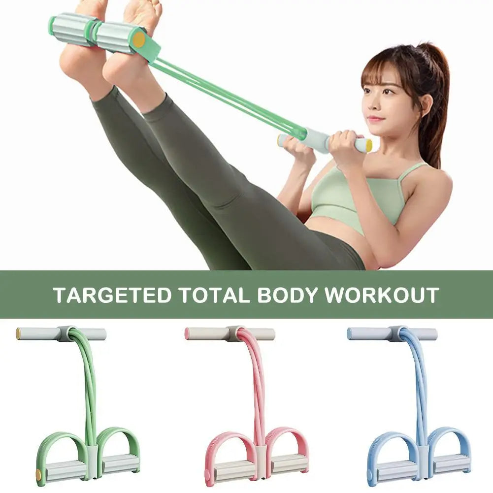 Six Tube Tummy Trimmer Pull Rope Equipment