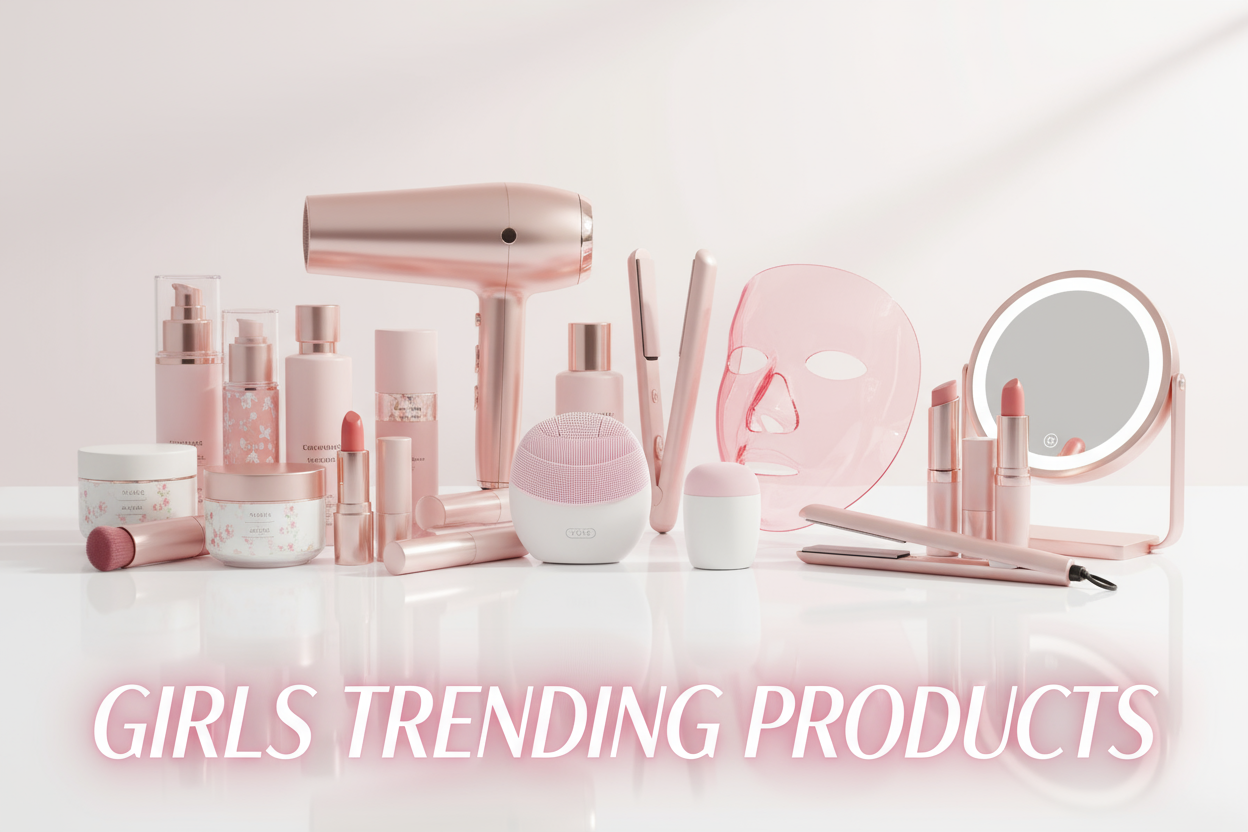 good now type girls trending products on it